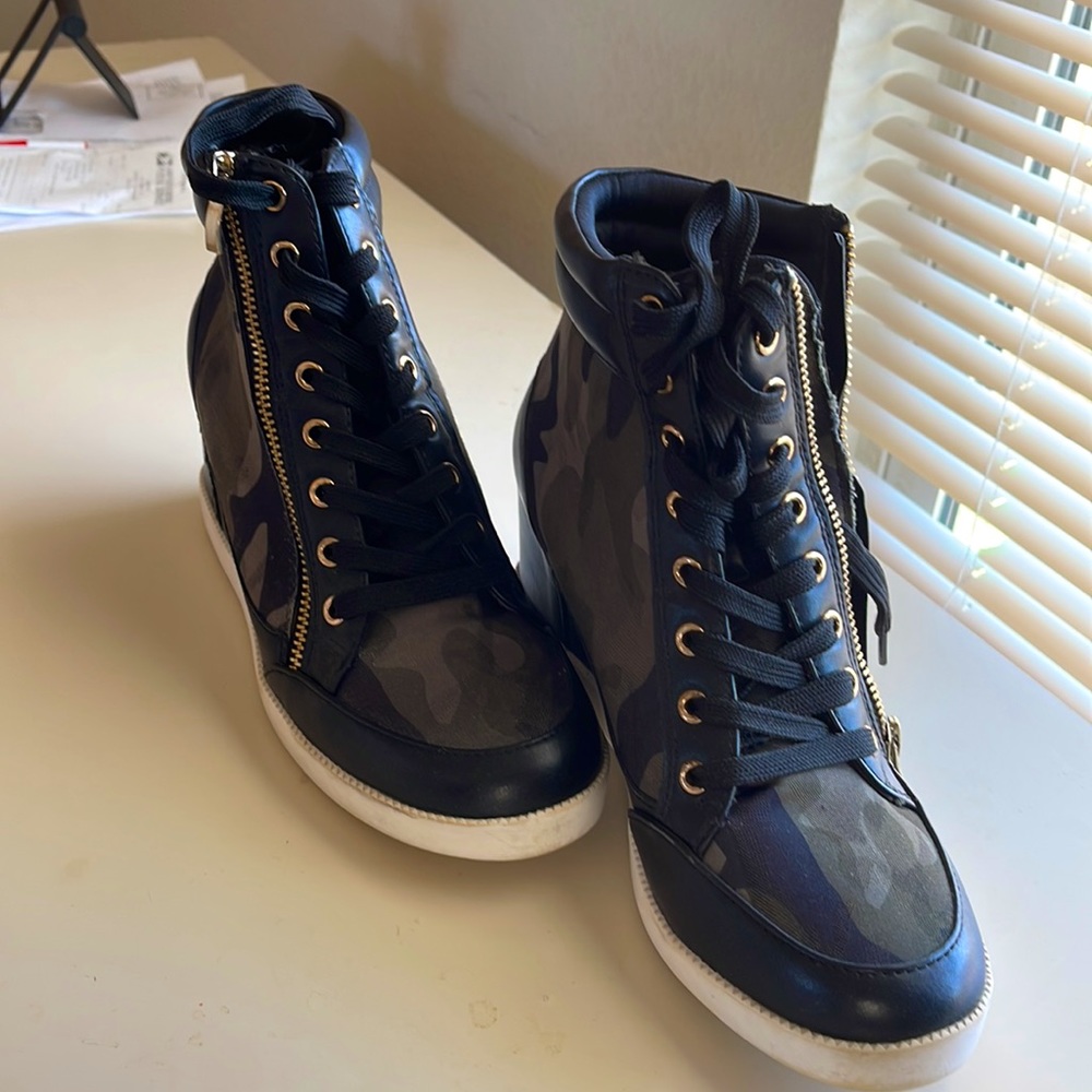 Wedge heels sneakers - Picture 3 of 8